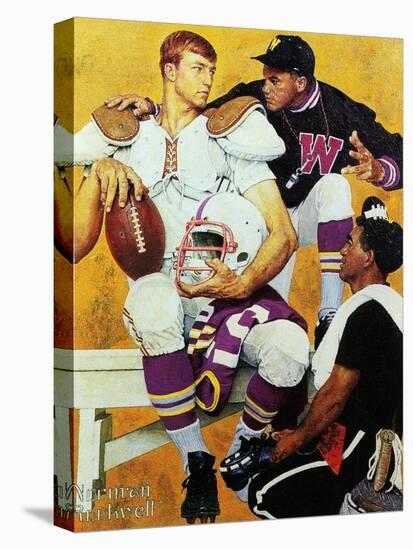 The Recruit-Norman Rockwell-Stretched Canvas