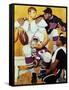 The Recruit-Norman Rockwell-Framed Stretched Canvas