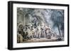 The Recruiting Sergeant, 18th Century-Samuel Hieronymus Grimm-Framed Giclee Print