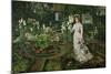 The Rector's Garden, Queen of the Lilies, 1877-John Atkinson Grimshaw-Mounted Giclee Print