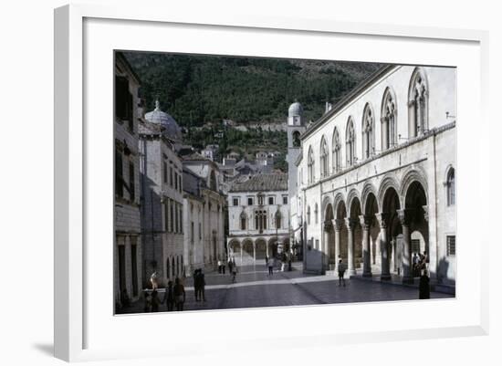 The Rector's Palace Built by Neapolitan Architect Onofrio Di Giordano De La Cava-null-Framed Giclee Print