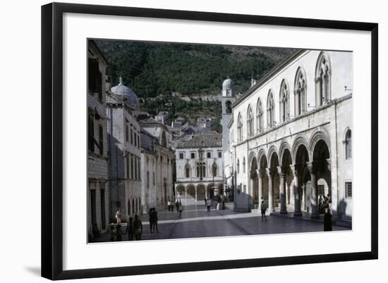 The Rector's Palace Built by Neapolitan Architect Onofrio Di Giordano De La Cava-null-Framed Giclee Print