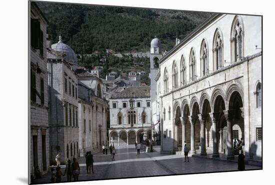 The Rector's Palace Built by Neapolitan Architect Onofrio Di Giordano De La Cava-null-Mounted Giclee Print