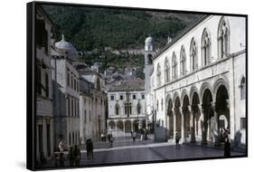 The Rector's Palace Built by Neapolitan Architect Onofrio Di Giordano De La Cava-null-Framed Stretched Canvas