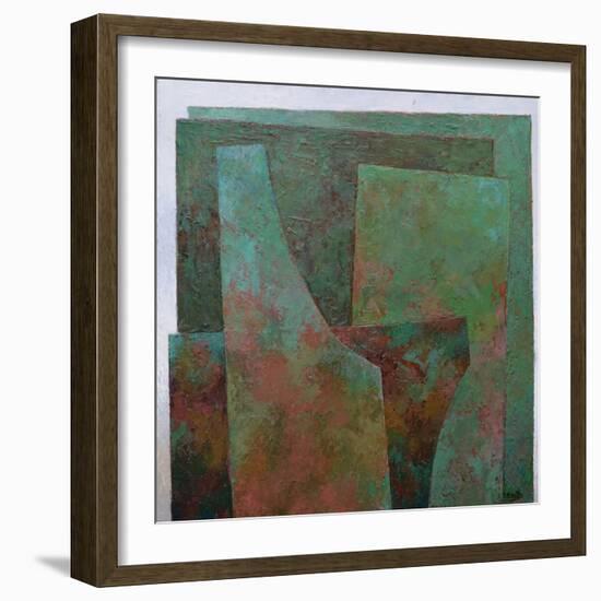 The Red and the Green-Jeremy Annett-Framed Giclee Print