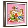 The Red and White Box - Jack & Jill-Jackie Lacy-Framed Giclee Print