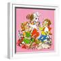 The Red and White Box - Jack & Jill-Jackie Lacy-Framed Giclee Print