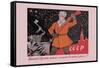 The Red Army's Broom Will Sweep Away-Victor Deni-Framed Stretched Canvas