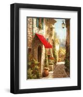 The Red Awning-Steven Harvey-Framed Art Print