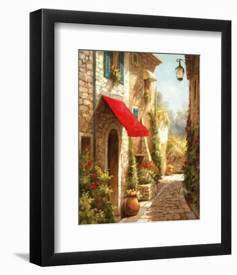 The Red Awning-Steven Harvey-Framed Art Print