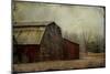 the Red Barn-Barbara Simmons-Mounted Giclee Print