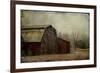 the Red Barn-Barbara Simmons-Framed Giclee Print