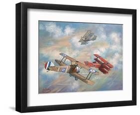 The Red Baron Bugs Out-John Bradley-Framed Premium Giclee Print