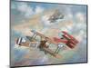 The Red Baron Bugs Out-John Bradley-Mounted Premium Giclee Print