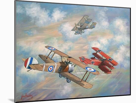 The Red Baron Bugs Out-John Bradley-Mounted Giclee Print