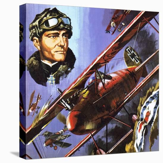 The Red Baron-Wilf Hardy-Stretched Canvas