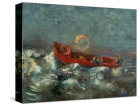 The Red Boat, 1905-Odilon Redon-Stretched Canvas
