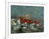 The Red Boat, 1905-Odilon Redon-Framed Giclee Print