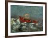 The Red Boat, 1905-Odilon Redon-Framed Giclee Print