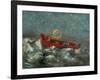 The Red Boat, 1905-Odilon Redon-Framed Giclee Print