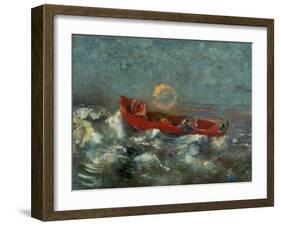 The Red Boat, 1905-Odilon Redon-Framed Giclee Print