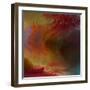 The Red Boat, 2020, (oil on canvas)-Lee Campbell-Framed Giclee Print