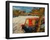 The Red Boat-Brenda Brin Booker-Framed Giclee Print