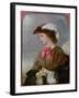 The Red Bow-Edward Robert Hughes-Framed Giclee Print