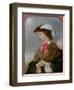 The Red Bow-Edward Robert Hughes-Framed Premium Giclee Print