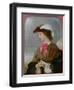 The Red Bow-Edward Robert Hughes-Framed Premium Giclee Print