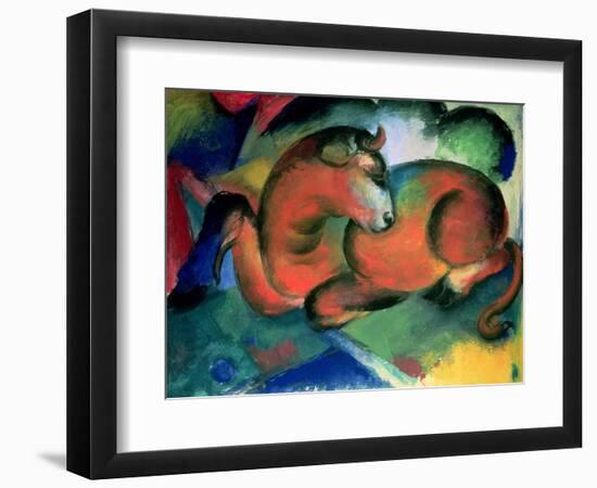 The Red Bull, 1912-Franz Marc-Framed Giclee Print