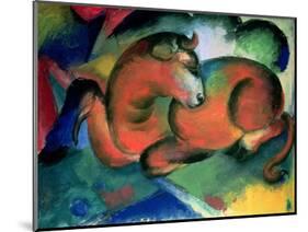 The Red Bull, 1912-Franz Marc-Mounted Giclee Print