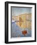 The Red Buoy, 1895-Paul Signac-Framed Art Print