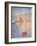 The Red Buoy, Saint Tropez, 1895-Paul Signac-Framed Giclee Print