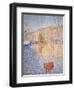 The Red Buoy, Saint Tropez, 1895-Paul Signac-Framed Giclee Print