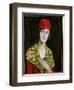 The Red Cap, 1920-William Strang-Framed Giclee Print