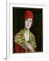 The Red Cap, 1920-William Strang-Framed Giclee Print