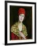 The Red Cap, 1920-William Strang-Framed Giclee Print