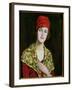 The Red Cap, 1920-William Strang-Framed Giclee Print