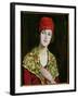 The Red Cap, 1920-William Strang-Framed Giclee Print