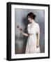 The Red Carnation, Lady Elizabeth Bowes-Lyon, 1923-Marion Neilson-Framed Giclee Print