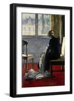 The Red Carpet, 1889-Lesser Ury-Framed Giclee Print