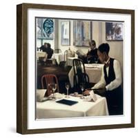 The Red Chair-Dale Kennington-Framed Giclee Print