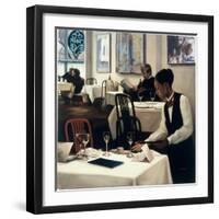 The Red Chair-Dale Kennington-Framed Giclee Print