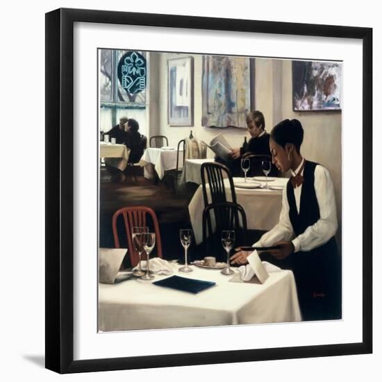 The Red Chair-Dale Kennington-Framed Giclee Print