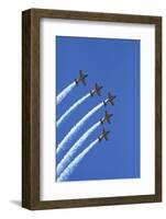 The Red Checkers Aerobatic Display Team with CT-4B Airtrainers-David Wall-Framed Photographic Print