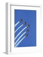 The Red Checkers Aerobatic Display Team with CT-4B Airtrainers-David Wall-Framed Photographic Print