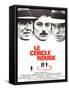 The Red Circle, (AKA Le Cercle Rouge), from Left: Andre Bourvil, Alain Delon, Yves Montand, 1970-null-Framed Stretched Canvas