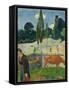 The Red Cow, 1889-Paul Gauguin-Framed Stretched Canvas