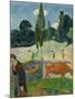 The Red Cow, 1889-Paul Gauguin-Mounted Giclee Print
